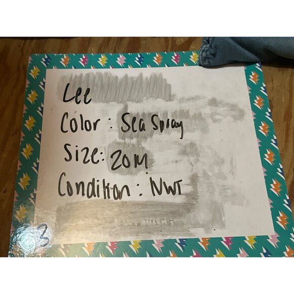 NWT LEE Women’s Shape Illusions Bootcut Jeans Sea Spray, Size 20M, Cowgirl Rodeo - Picture 4 of 4